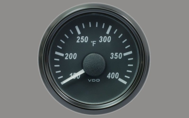 SingleViu Cylinder Temperature Gauge 400°F